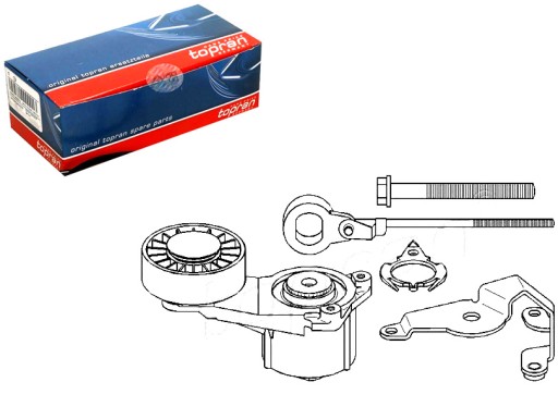 TOP400 138(HQ) - НАТЯГУВАЧ КЛИНОВОГО РЕМЕНЯ WIEL. MERCEDES M102 TOPRA