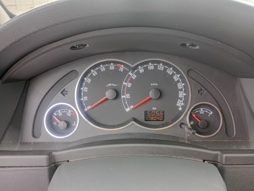 dials dials tachometer Opel Meriva A FL 06-10 przebieg 178 040km