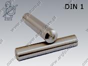 Конічний штифт 12×110 DIN 1 B (10 шт.)