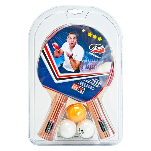 Ракетка для настільного тенісу Double Power SET 3STAR