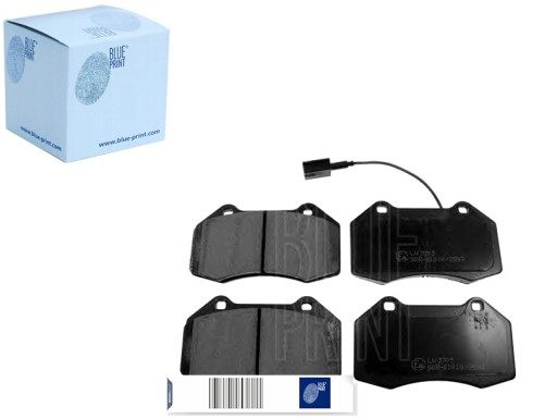 ТОРМОЗНЫЕ КОЛОДКИ. АЛЬФА РОМЕО ADL144208 BLP