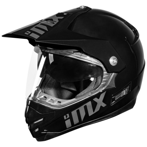 Шлем со стеклом DUAL крест, четверной BLACK IMX MXT-01 S