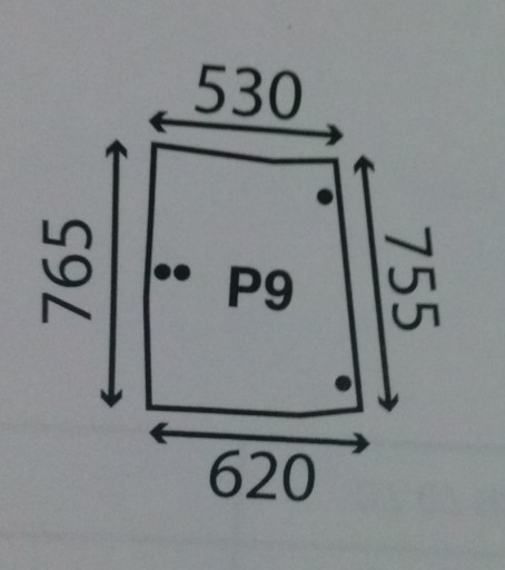 СТЕКЛО БОКОВОЕ FENDT ЛЕВОЕ 816810040421