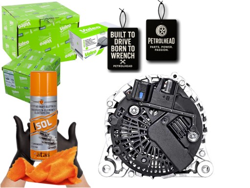 VAL439913#ECS-PCP+K - Генератор (14в 150а) ford galaxy mondeo iv s-max #petrolhead pro+ kit4