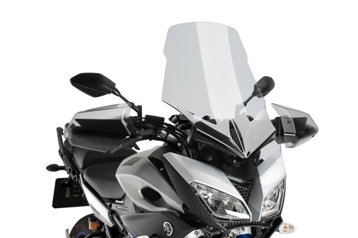 Puig 7646w прозрачное туристическое стекло yamaha mt-09 tracer 15-17