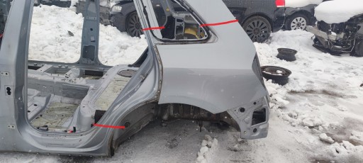 quarter fender threshold left rear part AUDI Q5 8R 2008-2016