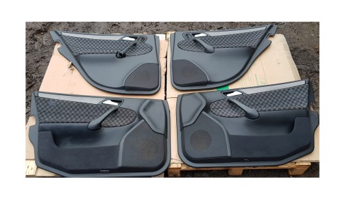 MERCEDES W203 бекони оббивка оббивки комплект