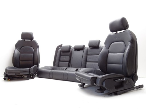 12782713963 - Комплект сидінь диван AUDI A6 C6 4F Універсал шкіра S-LINE