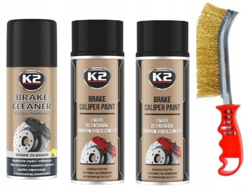K2 лак для гальмівних барабанних супортів фарба