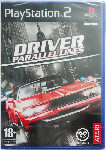 Driver Parallel Lines GRA ENG PlayStation (PS2) pudełkowa Stan