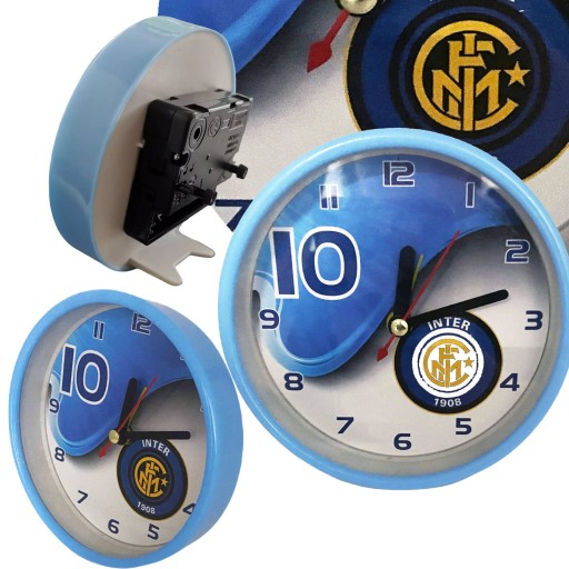 Годинник круглий, 10 см, аналоговий циферблат