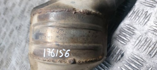 STRUMIENICA ZAMIAST KATALIZATORA VW PASSAT B5 1.9 TDI 8D0131701CC