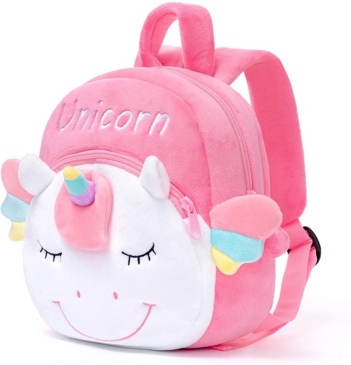 Багатокамерний дитячий рюкзак Unicorn Okazeo Girls Shades of pink