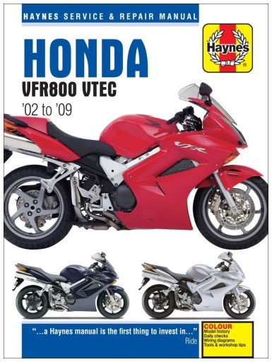 Honda VFR800 VTEC с '02 по '09 Хейнс