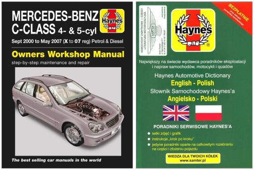 Mercedes C W203 2000-2007 Керівництво по ремонту Haynes