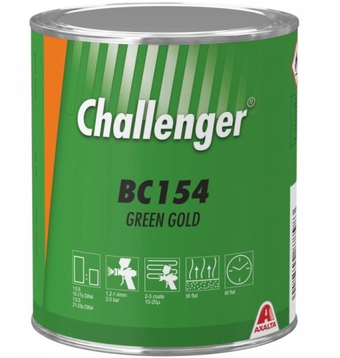 Базове покриття Challenger AXALTA BC154 GREEN GOLD