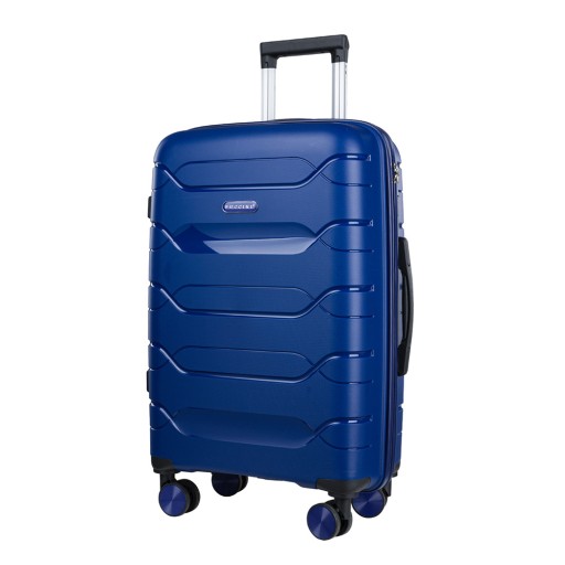 Średnia walizka PUCCINI ZADAR PP020B 7A Niebieska