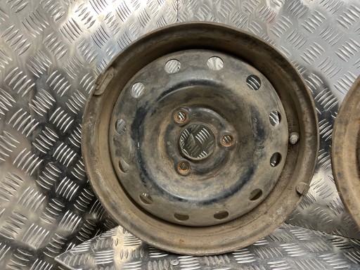 discs 13” metal KOMPLET PEUGEOT 106 SAXO 3x98