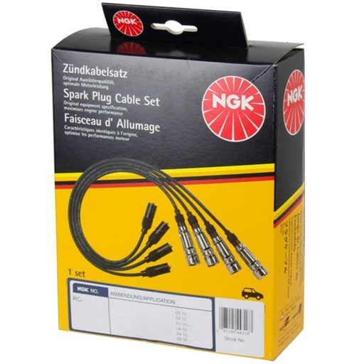 Комплект кабелів запалювання ngk - rc-ad1102 2348