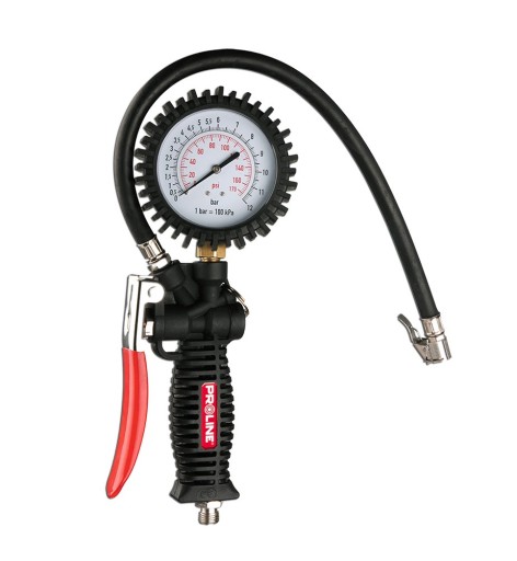 Преміальний пістолет для накачування Proline 66349 з манометром
