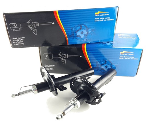 4005068 2szt - 2x передних амортизатора renault scenic 2 grand scenic