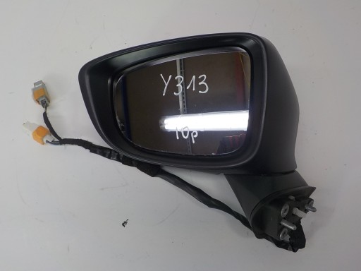 MAZDA 3 III BM mirror exterior left 10 PIN vertical