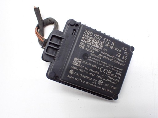 Радарный датчик distronic оригинальный 2q0907572m vw t-roc 18