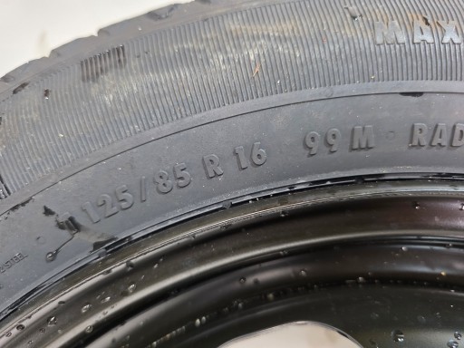 wheel spare spare LANCIA YPSILON IV 125/85 R16 UNIROYAL ET10 2160718