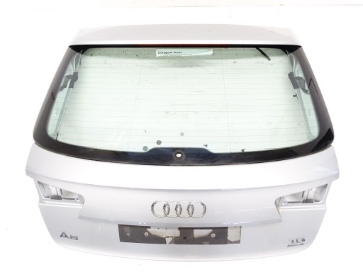trunk door cover boot AUDI A6 C7 KOMBI AVANT LAKIER LX7W window 2014