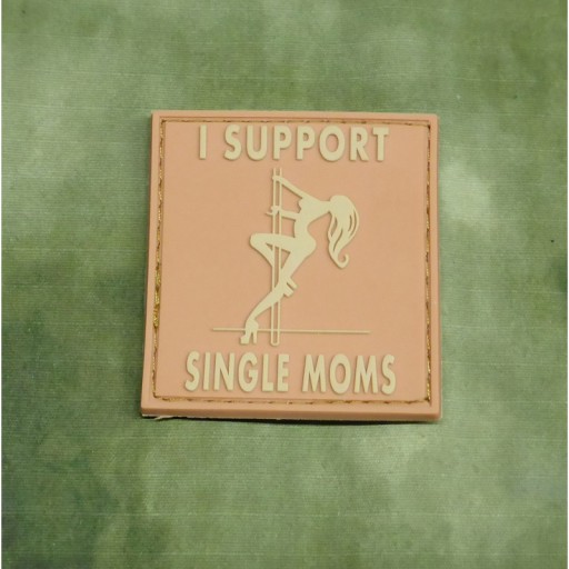 JTG - Патч 3D - Я підтримую одиноких мам - Пустеля