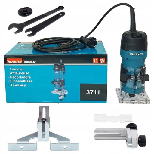 MAKITA 3711 530W ОДНОРУЧНЫЙ КРОМКОФРЕЗЕРНЫЙ СТАНОК
