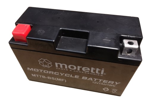 MT7B-BS - Гелевая аккумуляторная батарея MORETTI MT7B - BS 7 Ah YT7B-BS