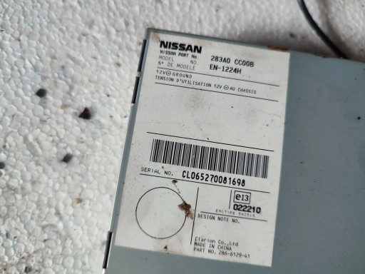 modul RADIA ANTENY NISSAN MURANO und Z50 283A0-CC00B
