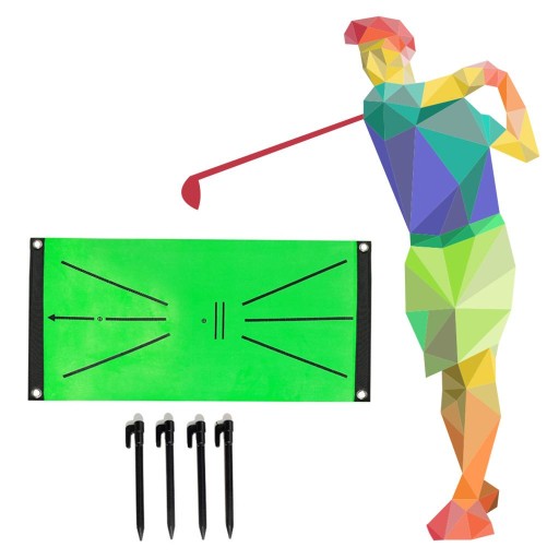 Килимок для тренувань у гольф, килимок для тренувань в