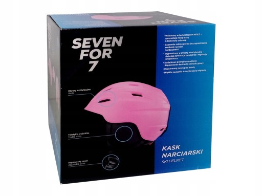 Шолом Seven For 7 S 51-53 см троянди та фіолетові