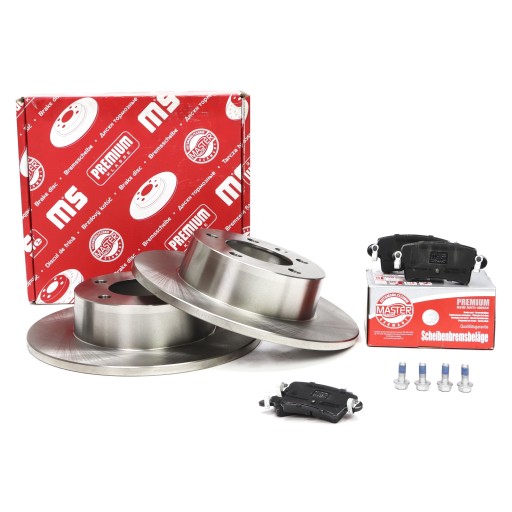 Диски колодки ззаду INTERSTAR; MOVANO a; MASTER II