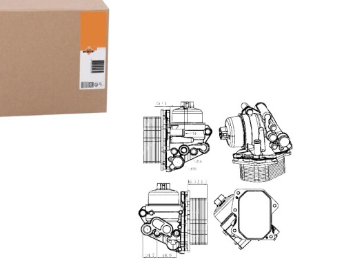NRF31308/RS1 - МАСЛООХОЛОДЖУВАЧ NRF