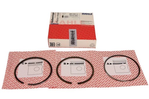 013 00135 - MAHLE ПОРШНЕВІ КІЛЬЦЯ FORD FOCUS 2.0TDCI 10- STD