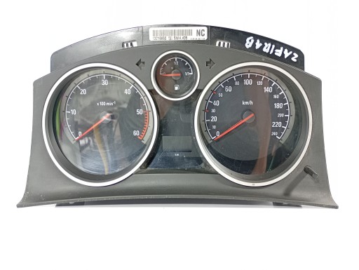 Opel Zafira B FL 05-15 dials dials tachometer OE 13216660