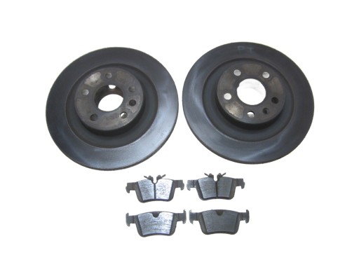 VOLVO XC60 II XC 60 2.0 T5 rear. discs plates rear part 300MM 31423170