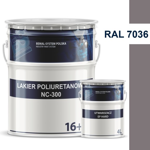 ФАРБА BEMAL SHIP PAINT - ПОЛІУРЕТАНОВИЙ ЛАК - 20L - RAL 7036