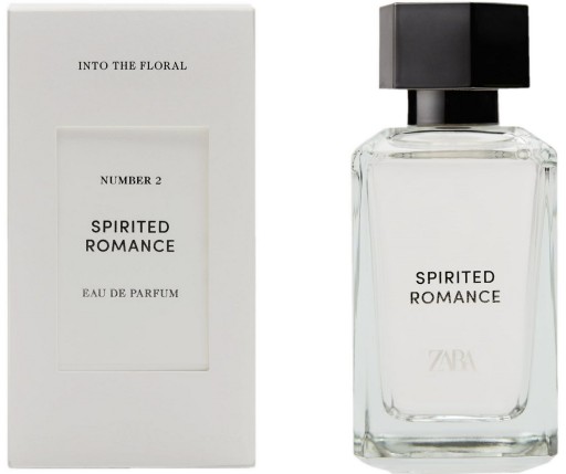 zara into the floral - number 2 spirited romance woda perfumowana 100 ml   