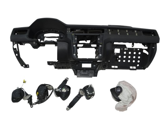 dashboard instrument panel console airbag tension belts VW CADDY III 2K5 15-20R. 2K5858077
