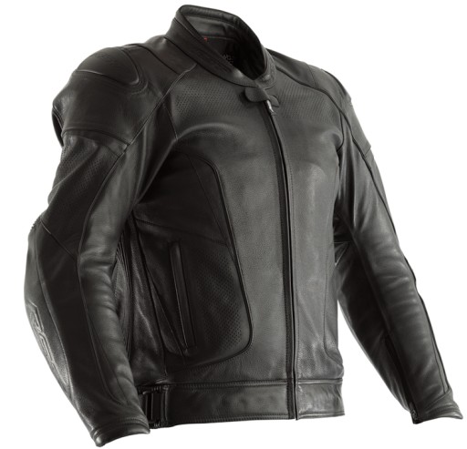 Чоловіча шкіряна куртка RST GT-CE чорна 52 розмір