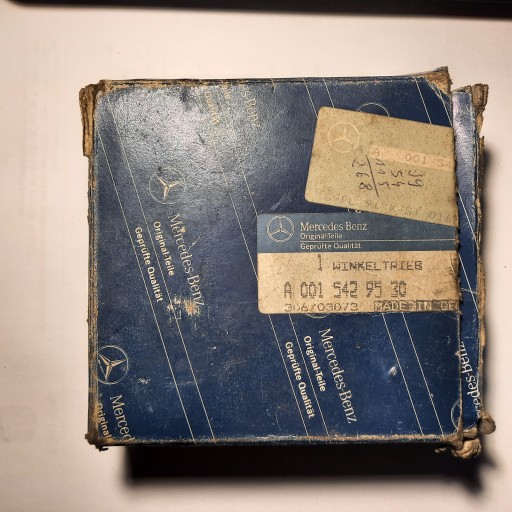 001 542 95 30 ПРИВОД ОДОМЕТРА OE MERCEDES