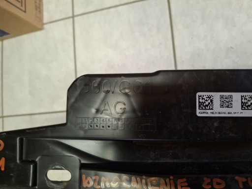držák nárazníku zadního prístrojovka BMW 5 G60 G61 2023R->