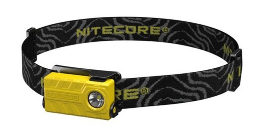 Налобний ліхтар Nitecore NU20 360 люмен жовтий (лат / NITE