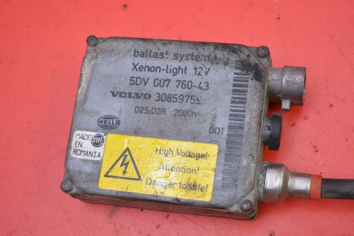 control unit XENON KSENON left 30859759 VOLVO S40 V40 1 and 02-04