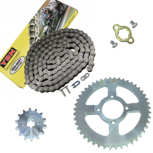 09-58 - Zipp Salmo A500 привод звездочки цепи комплект