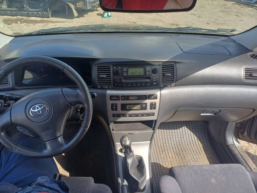 running board airbag POSTRZALOWY cockpit TOYOTA COROLLA E12
